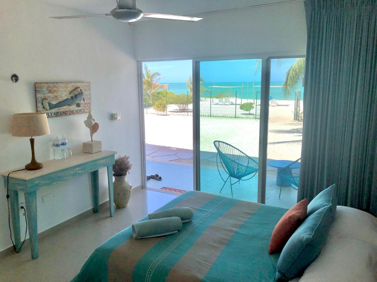 Playa 55 Beach Escape - Adults Only Guesthouse Celestun Esterno foto